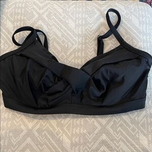Athleta Black Bikini Swimwear
